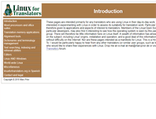 Tablet Screenshot of linuxfortranslators.org